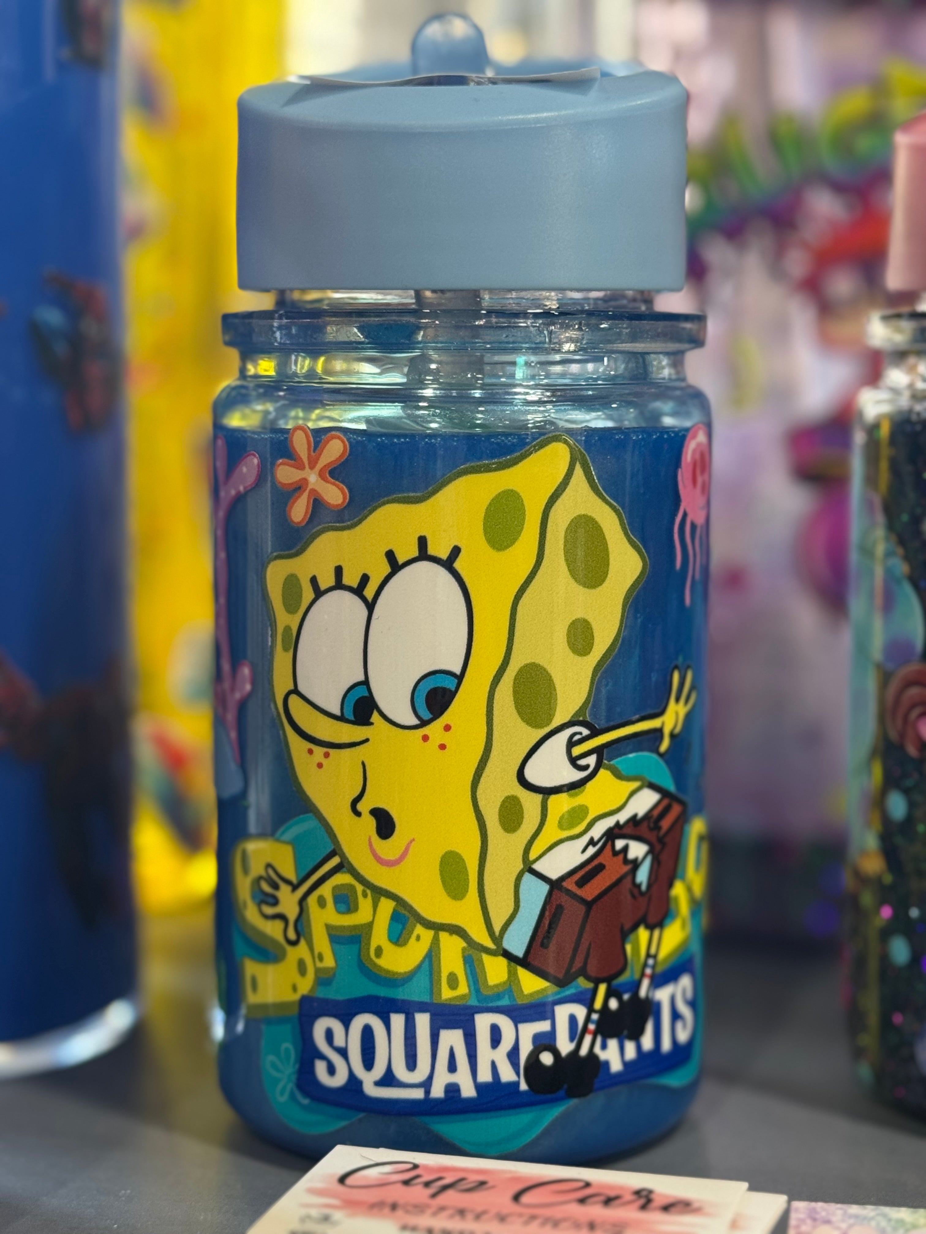 SpongeBob blue cup