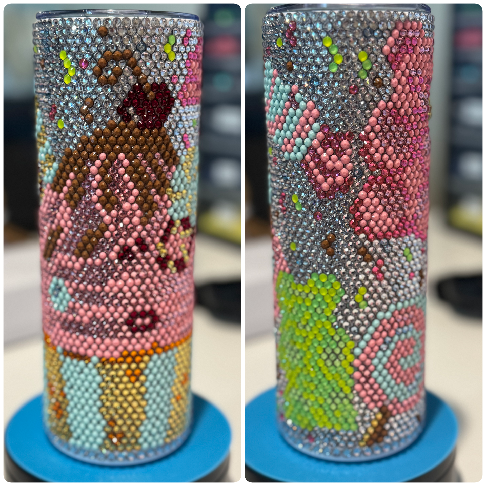 ice cream 20oz tumbler {RTS}