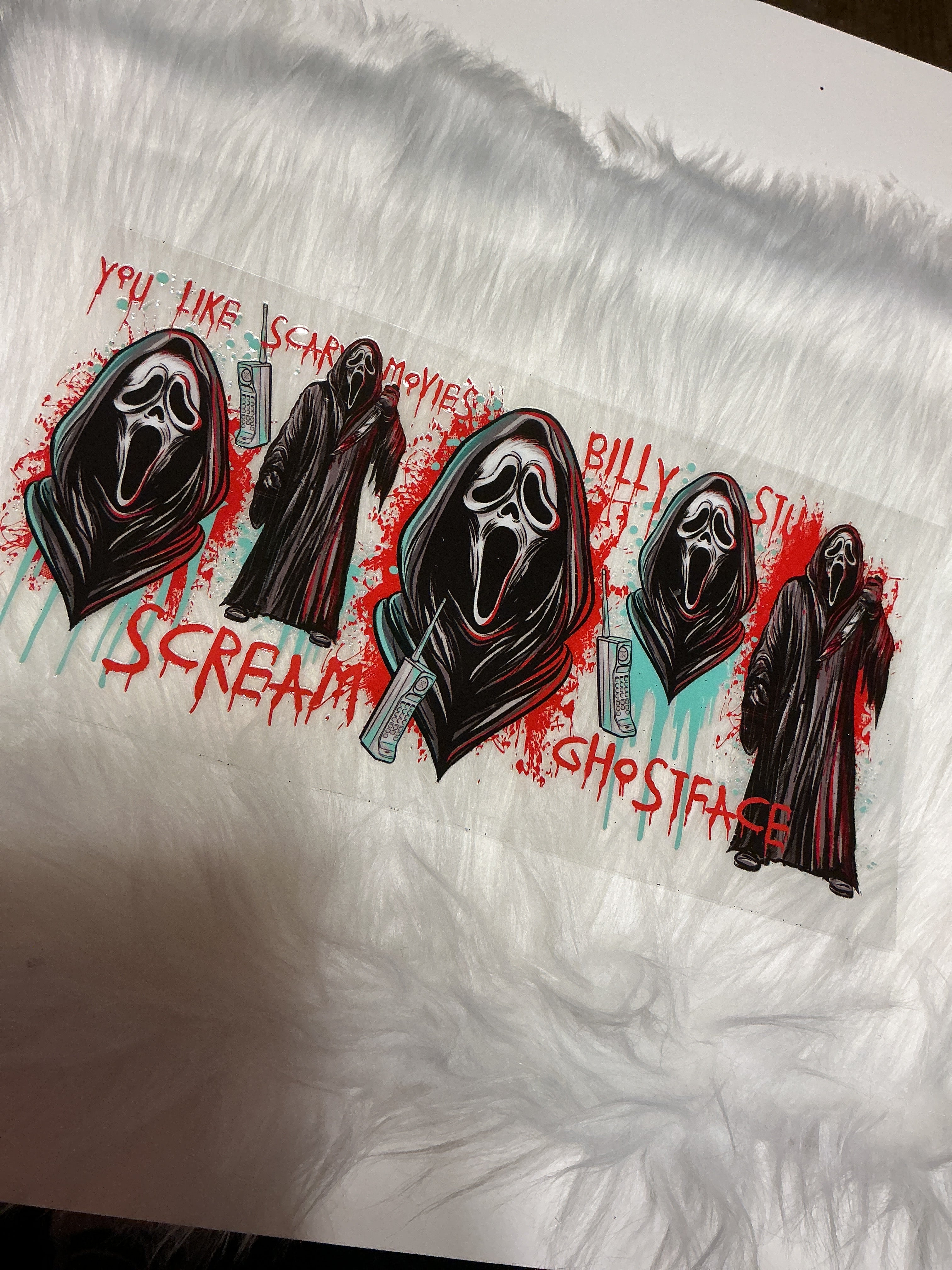 Scream ghost face