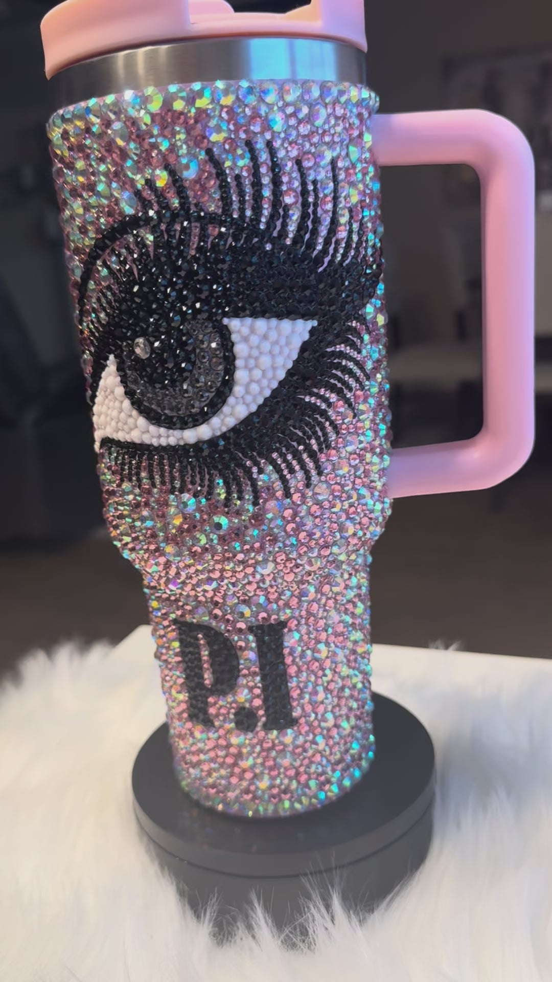 Custom Blinged Tumbler